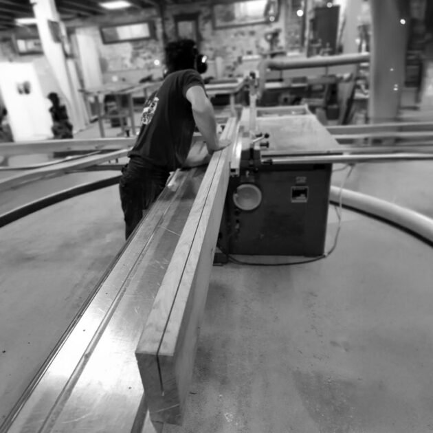 Atelier de menuiserie, délignage, rabotage, travail du bois Bouguenais Nantes