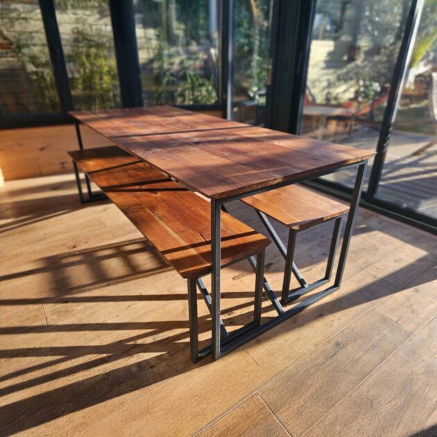 Table sur mesure pour manger en famille Nantes