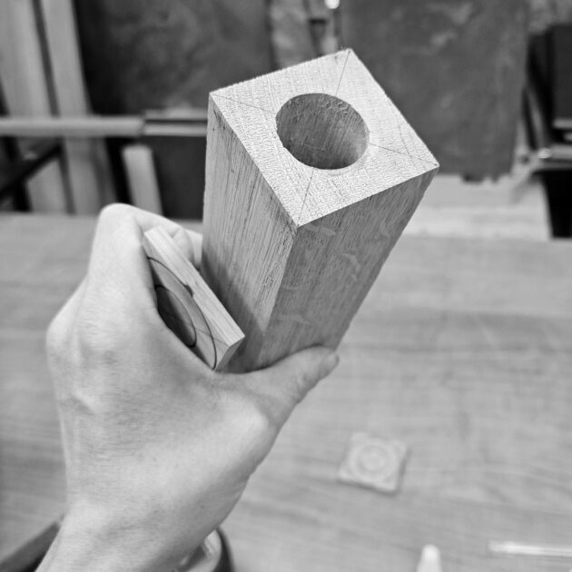 Réalisation d'objet déco unique par menuisier Nantes Bouguenais