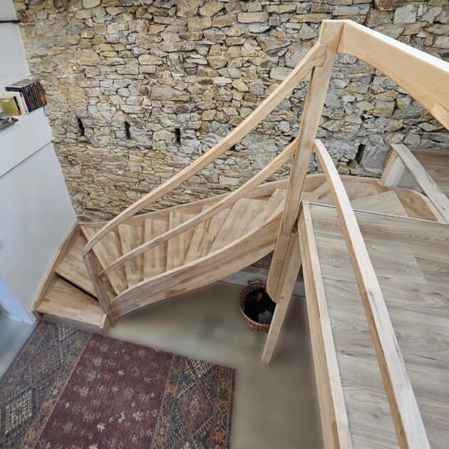 Escalier mezzanine sur mesure